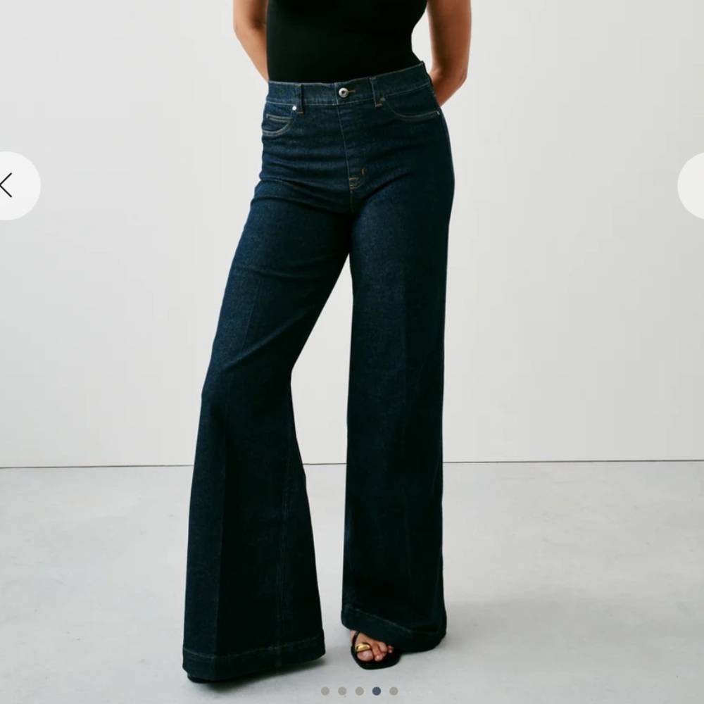 SPANX Dark Blue Women's Flare Jeans